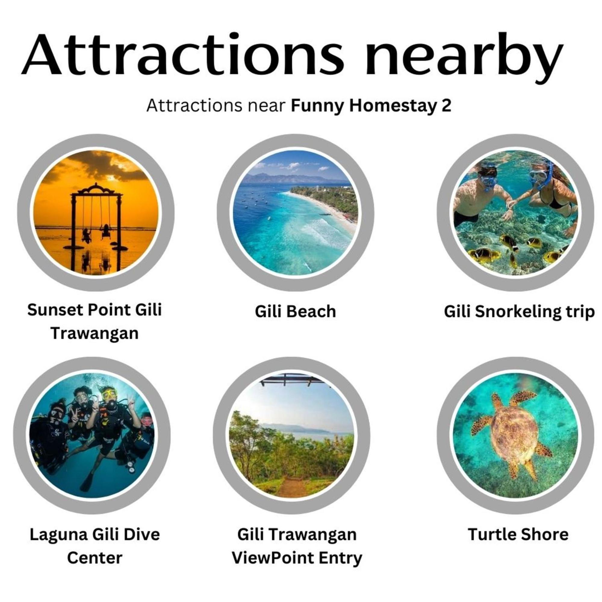 Homestay Lucu 2 길리트라왕안 외부 사진